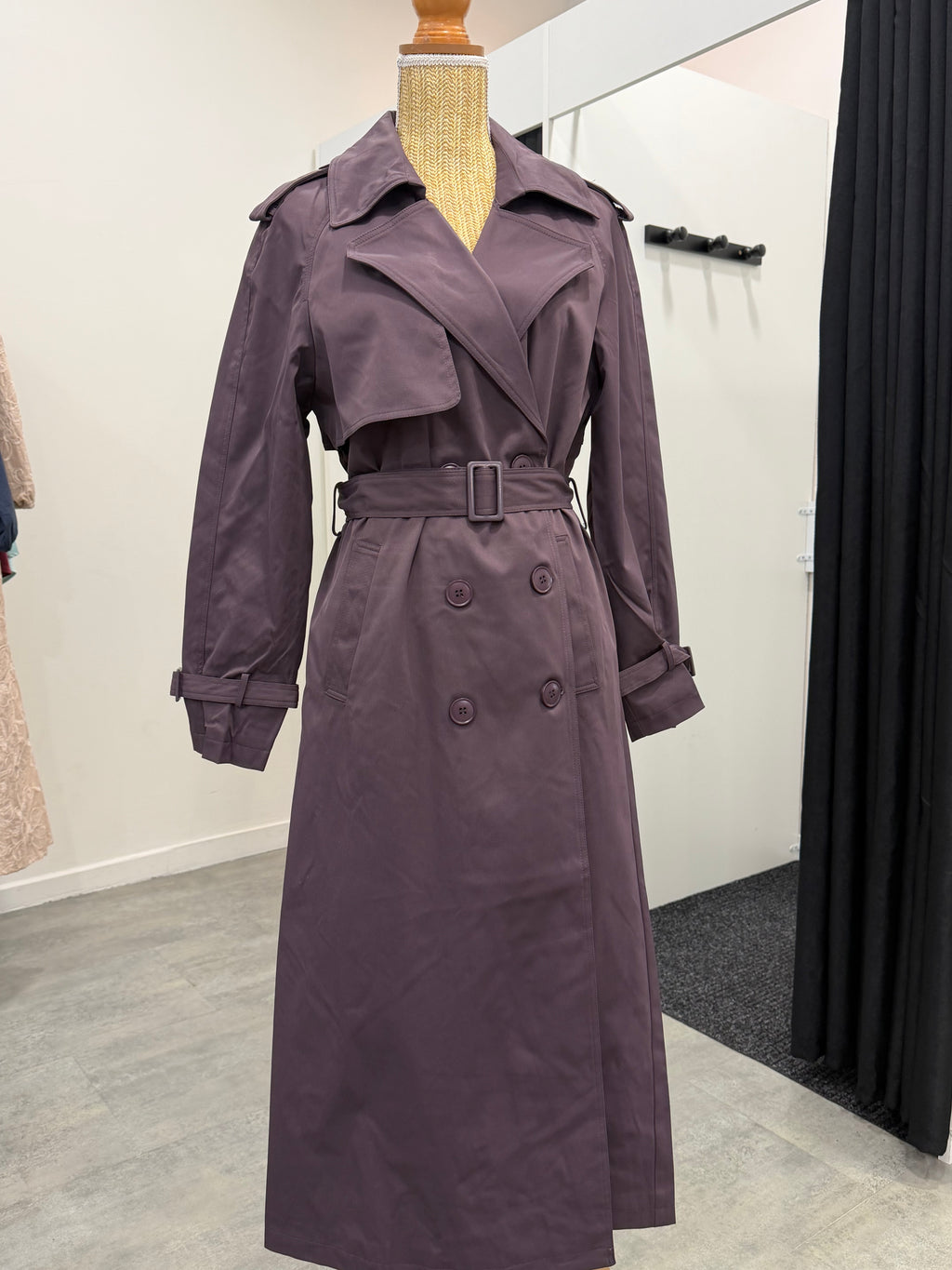 TRENCH BORDEAUX