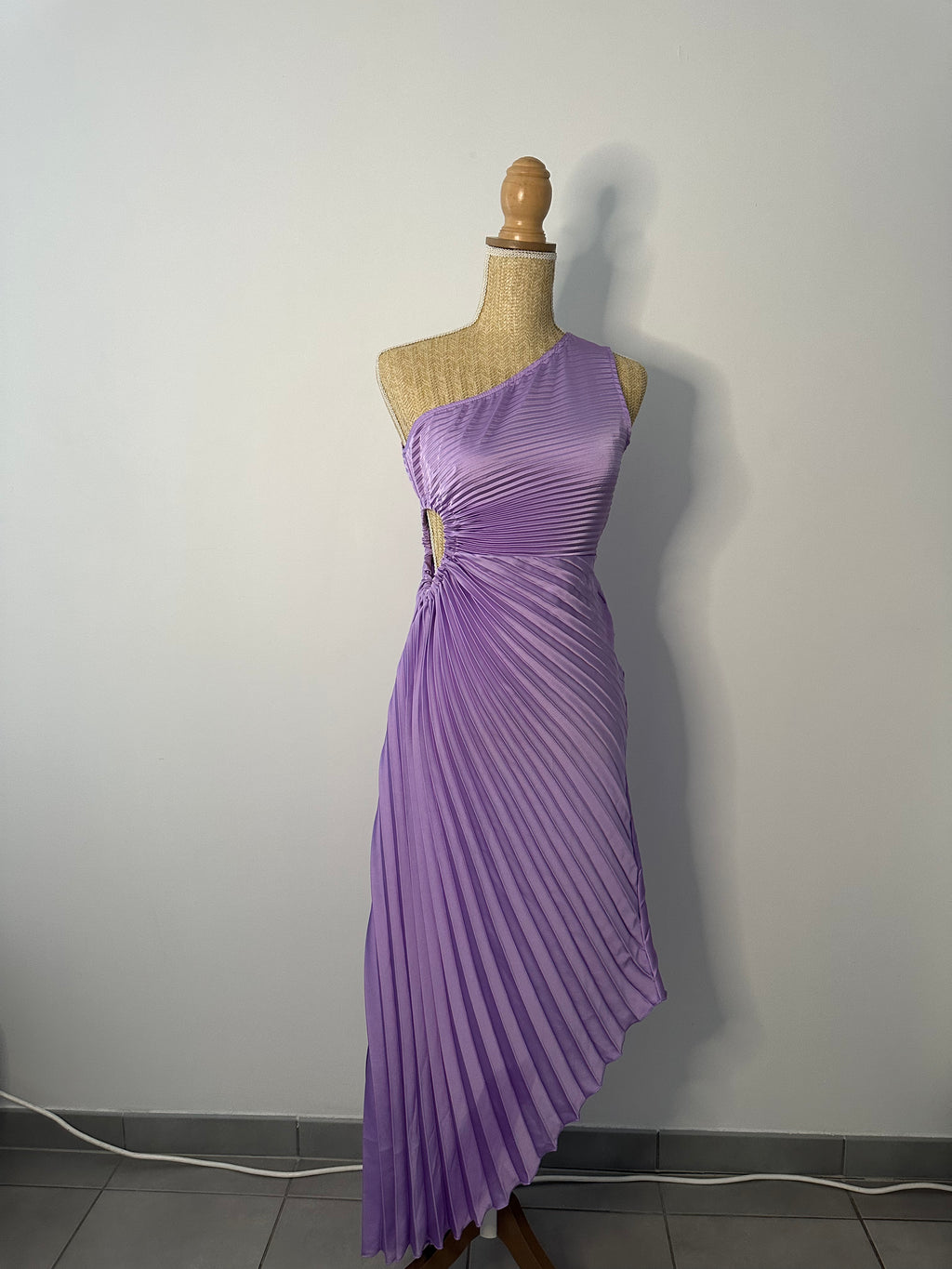 Robe plissée