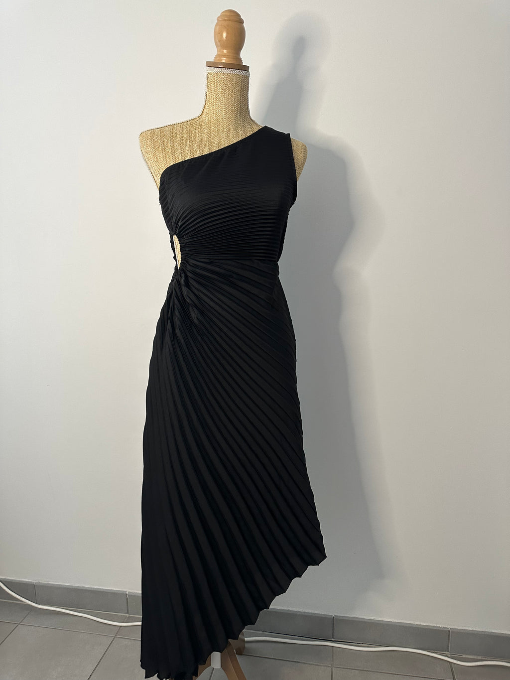 Robe plissée