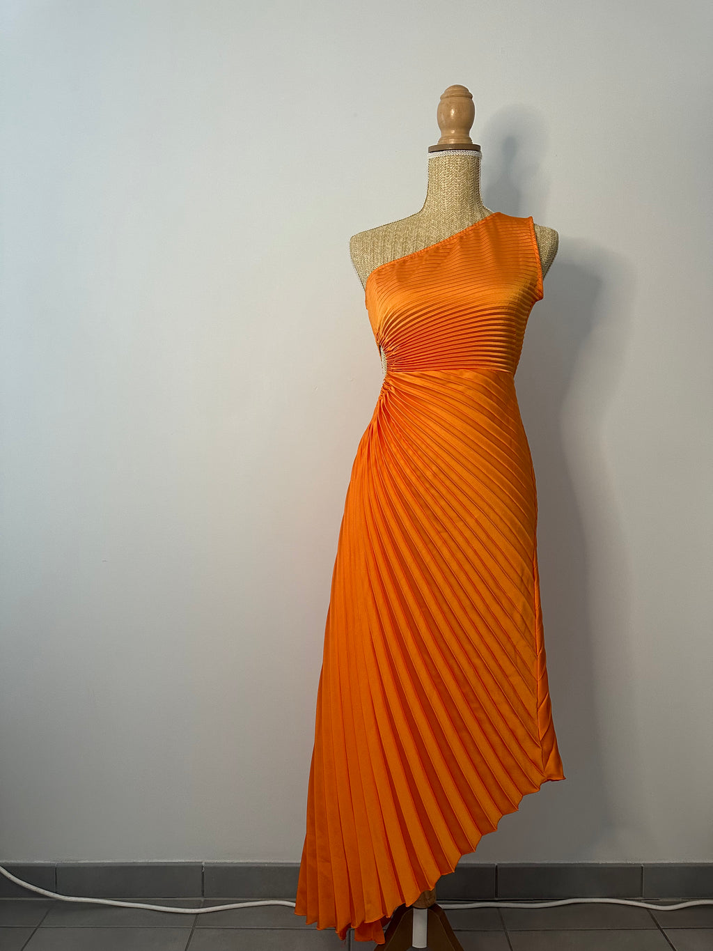 Robe plissée