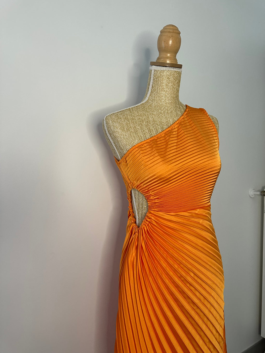 Robe plissée